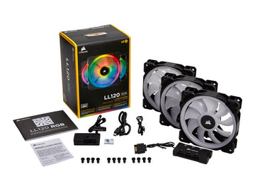 CORSAIR风扇-LL Series LL120 RGB Dual Light Loop